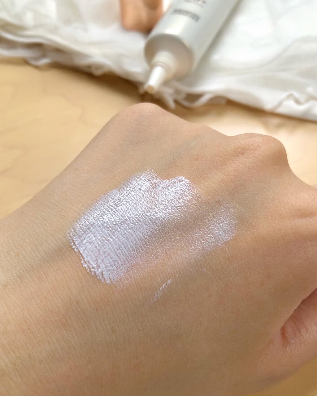 フェイス UVプロテクター/ミキモト コスメティックス/日焼け止めクリームを使ったクチコミ（3枚目）