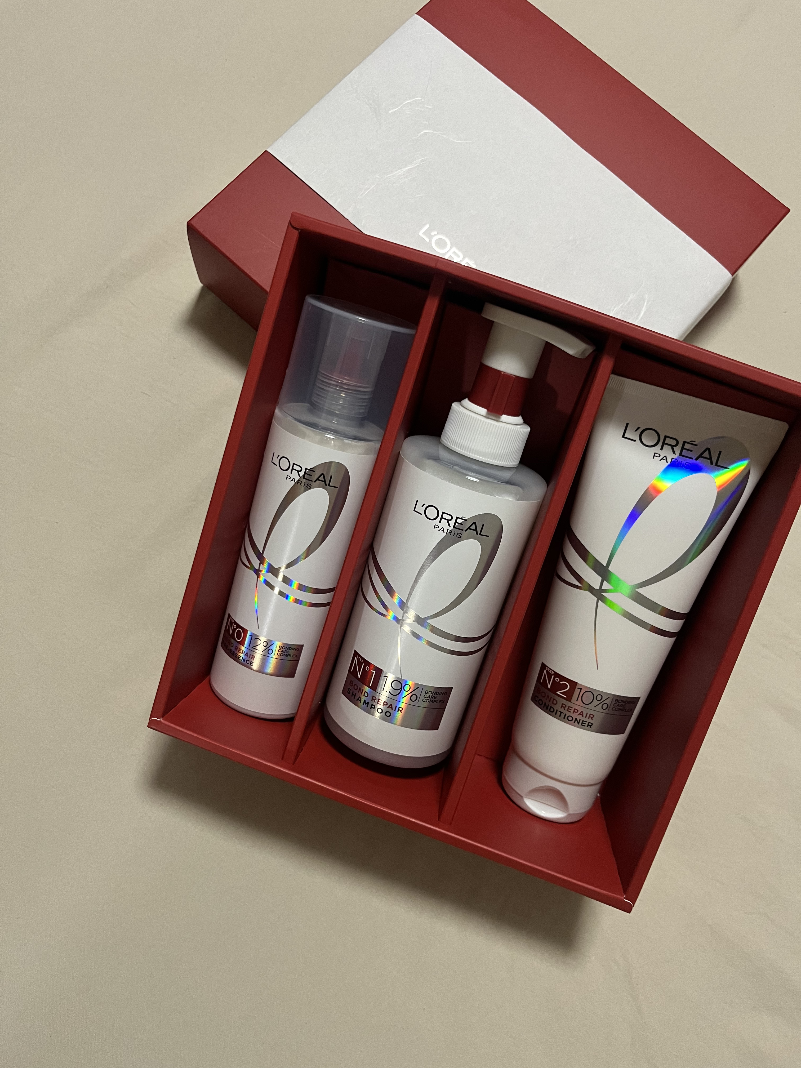 ロレアル パリ ボンド リペア シャンプー／コンディショナー/ロレアル パリ/市販シャンプーを使ったクチコミ（3枚目）