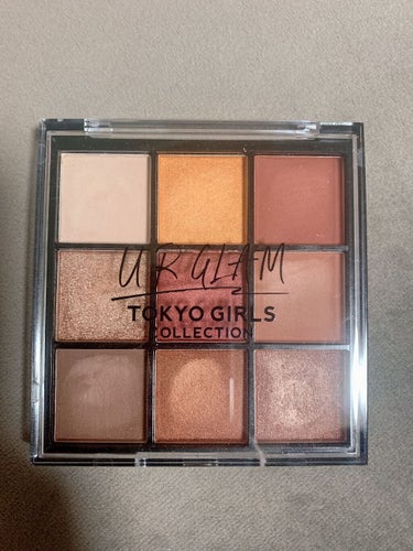 UR GLAM　BLOOMING EYE COLOR PALETTE/U R GLAM/パウダーアイシャドウを使ったクチコミ（1枚目）