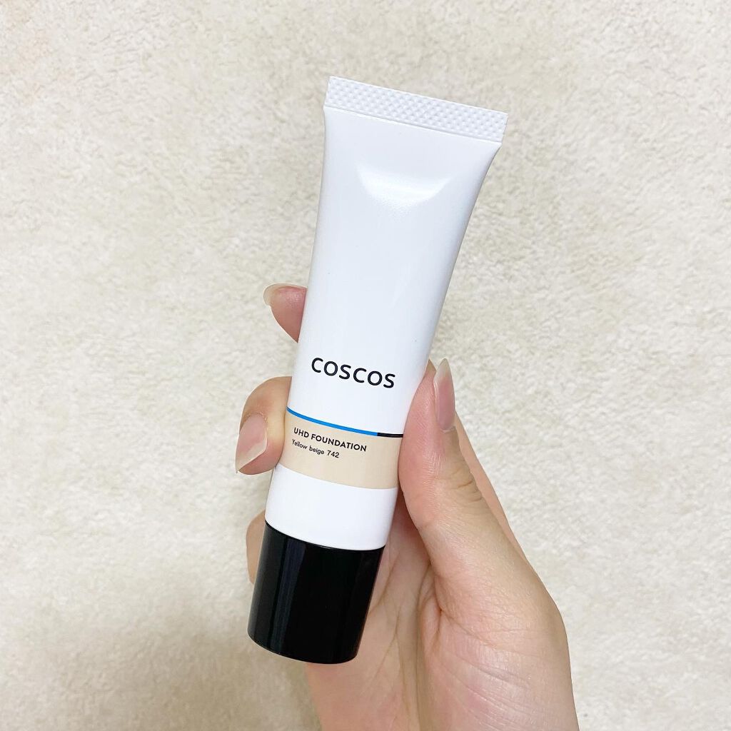 ちゃの on LIPS 「『COSCOSUHDファンデーション』.COSCOSのファンデ..」(6枚目)