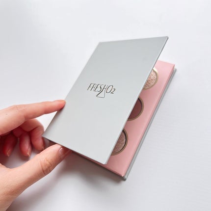 ライプンアイカラーパレット/FRESHO2/アイシャドウパレットを使ったクチコミ(2枚目)