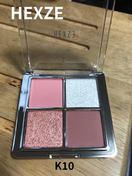 アイランドアドベンチャー4アイシャドウ/HEXZE(ヘックスゼ)/アイシャドウパレットを使ったクチコミ(1枚目)