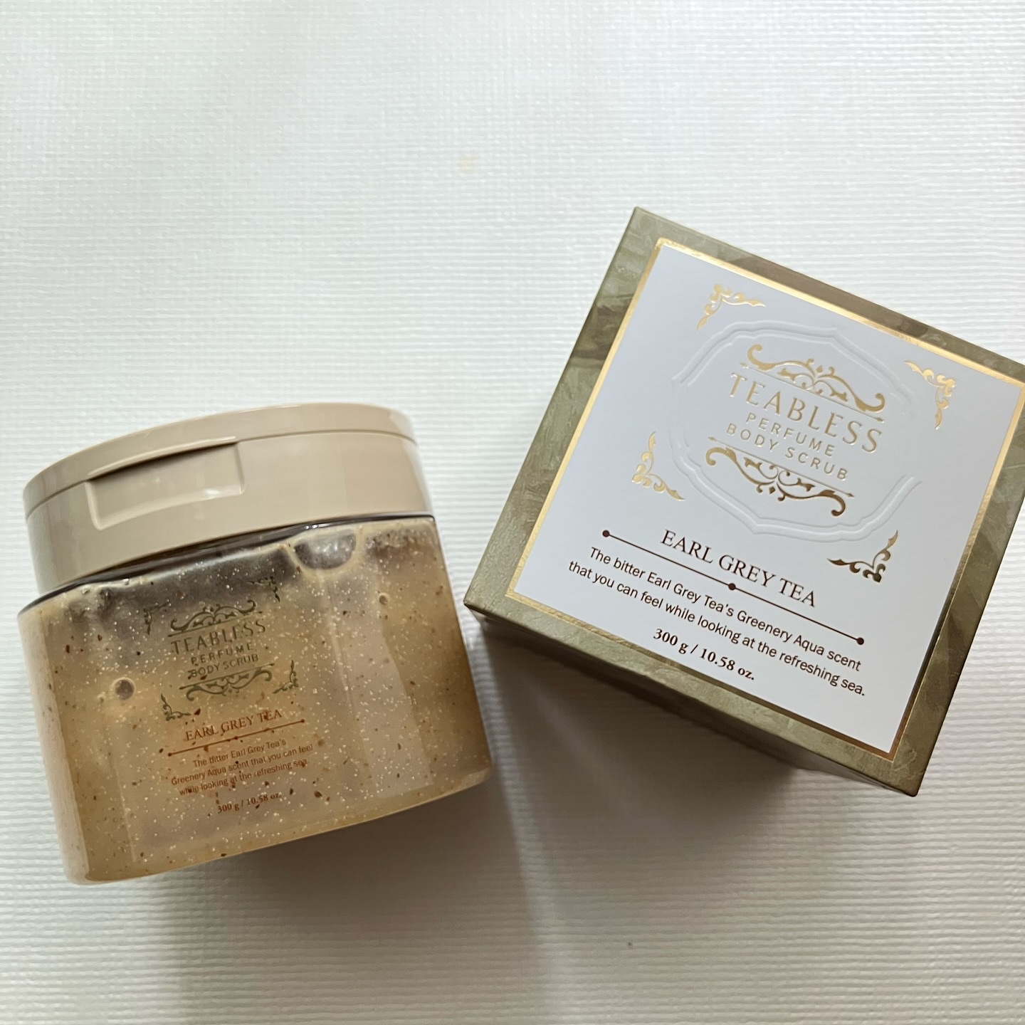 アールグレイティージャム ボディスクラブ/TEABLESS/ボディスクラブを使ったクチコミ（2枚目）