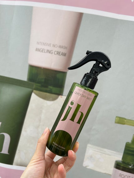 ヒーティングケアクイックドライミスト/jenny house/ヘアミストを使ったクチコミ(1枚目)