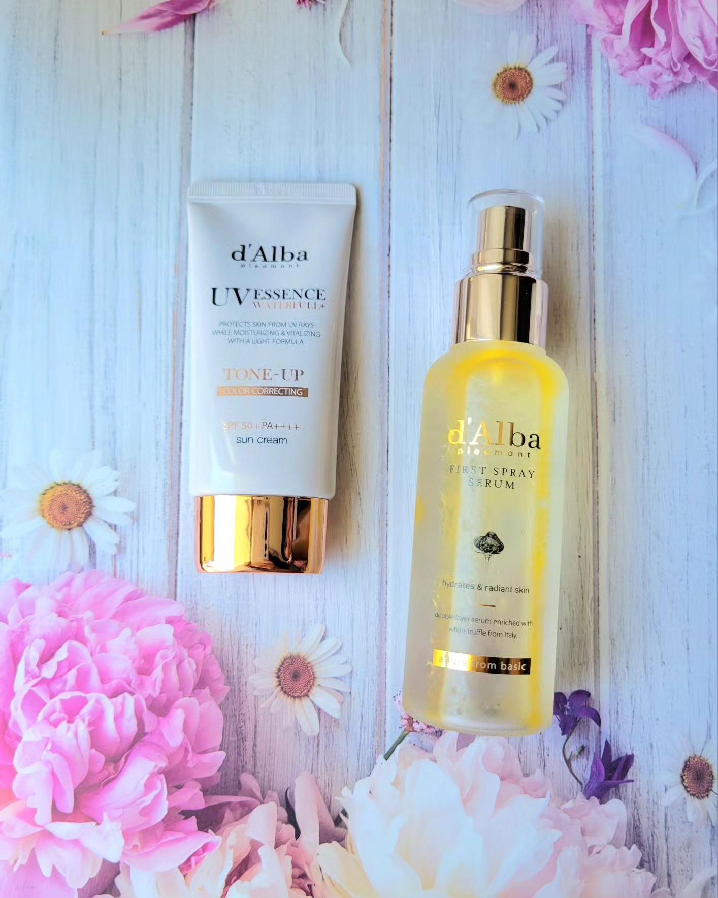 ダルバ ホワイトトリュフファーストスプレーセラム/ダルバ/ミスト状化粧水を使ったクチコミ（1枚目）