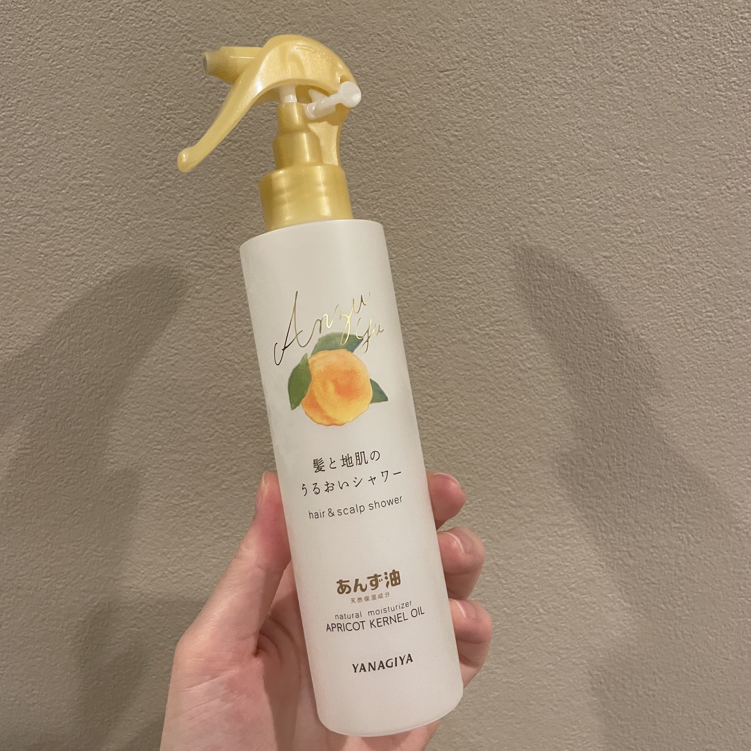 あんず油 髪と地肌のうるおいシャワー/柳屋あんず油/頭皮ケアを使ったクチコミ（1枚目）