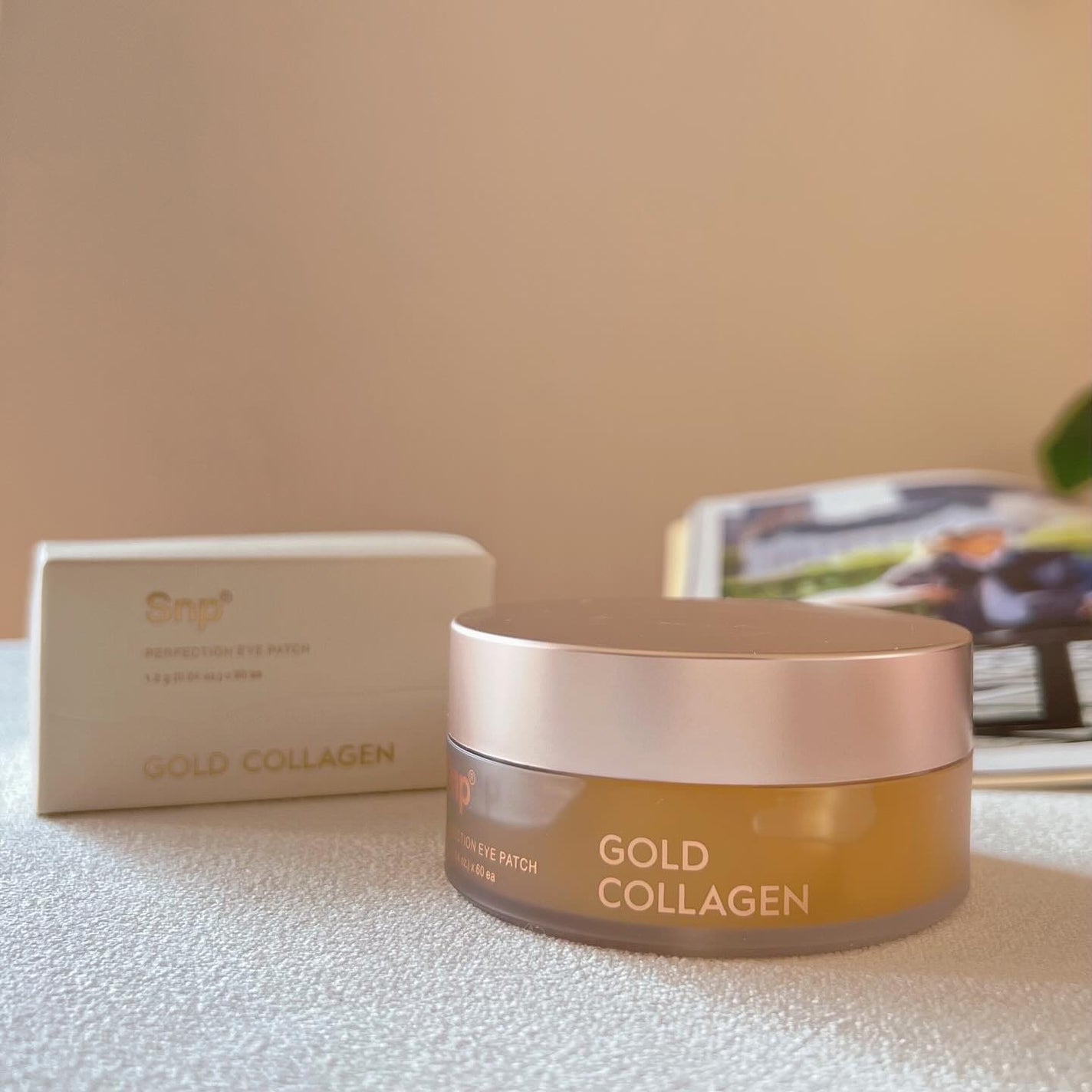 ゴールドコラーゲンパーフェクションアイパッチ/SNP/シートマスク・パックを使ったクチコミ(5枚目)
