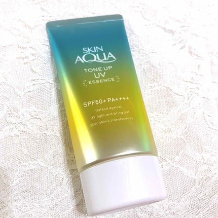 スキンアクア トーンアップUVエッセンス/スキンアクア/日焼け止めクリームを使ったクチコミ(2枚目)