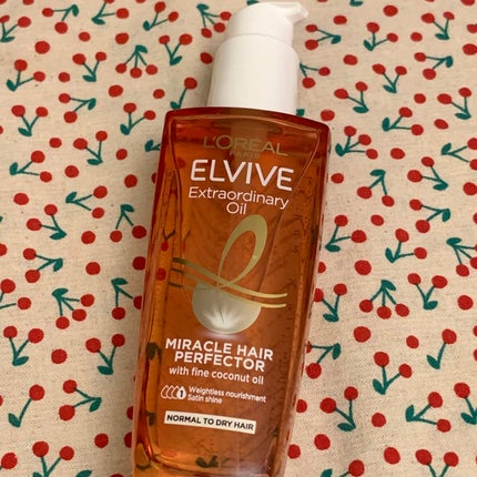 エルセーヴ エクストラオーディナリー オイル リッチフィニッシュ/ロレアル パリ/ヘアオイルを使ったクチコミ(1枚目)