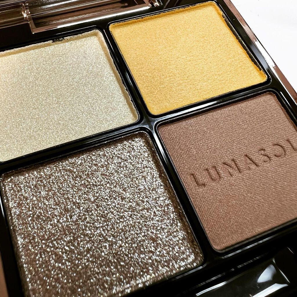 アイカラーレーション EX24 Mellow Quince（限定発売）/LUNASOL/アイシャドウパレットを使ったクチコミ（1枚目）