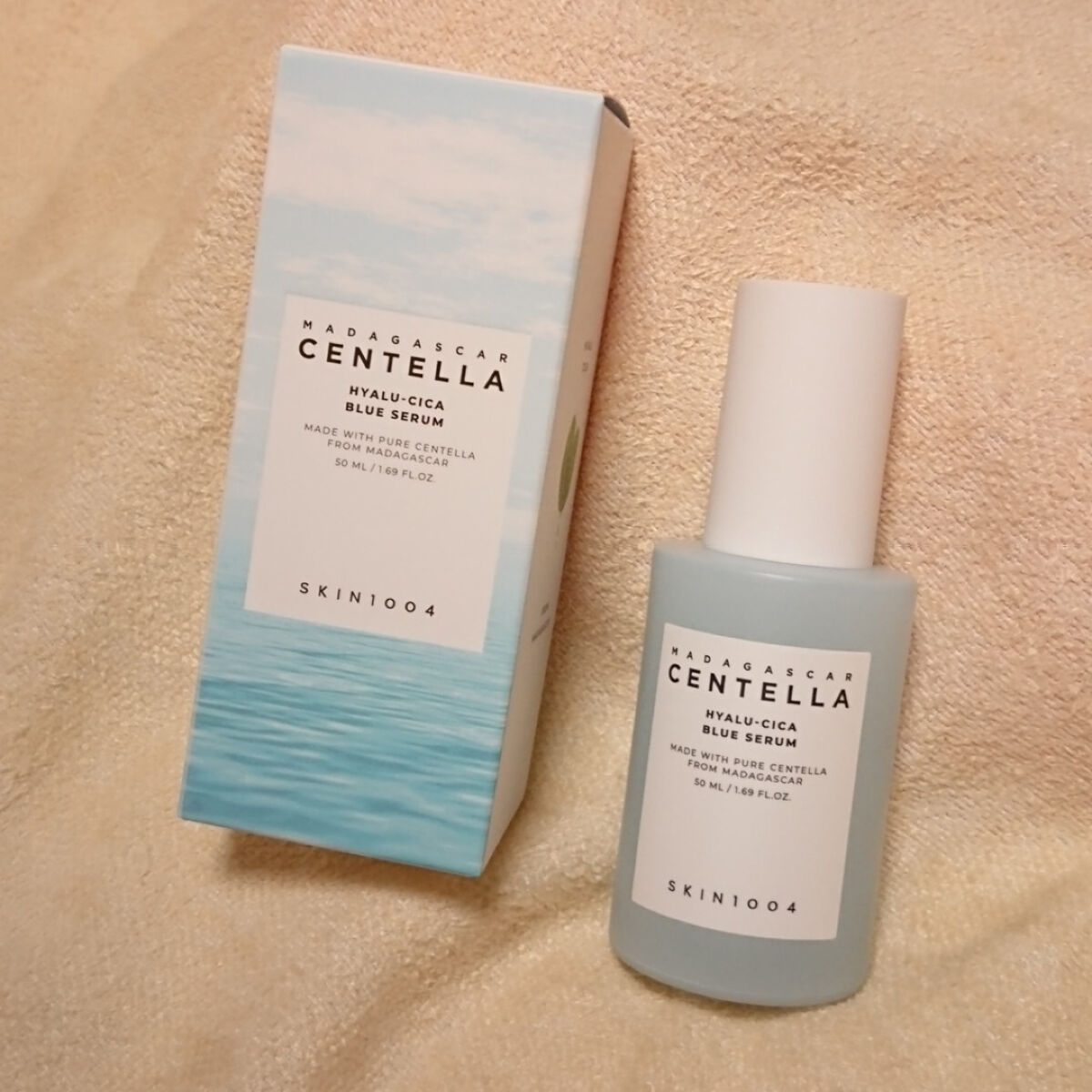 ヒアルーシカ ブルー セラム/SKIN1004/美容液を使ったクチコミ（1枚目）