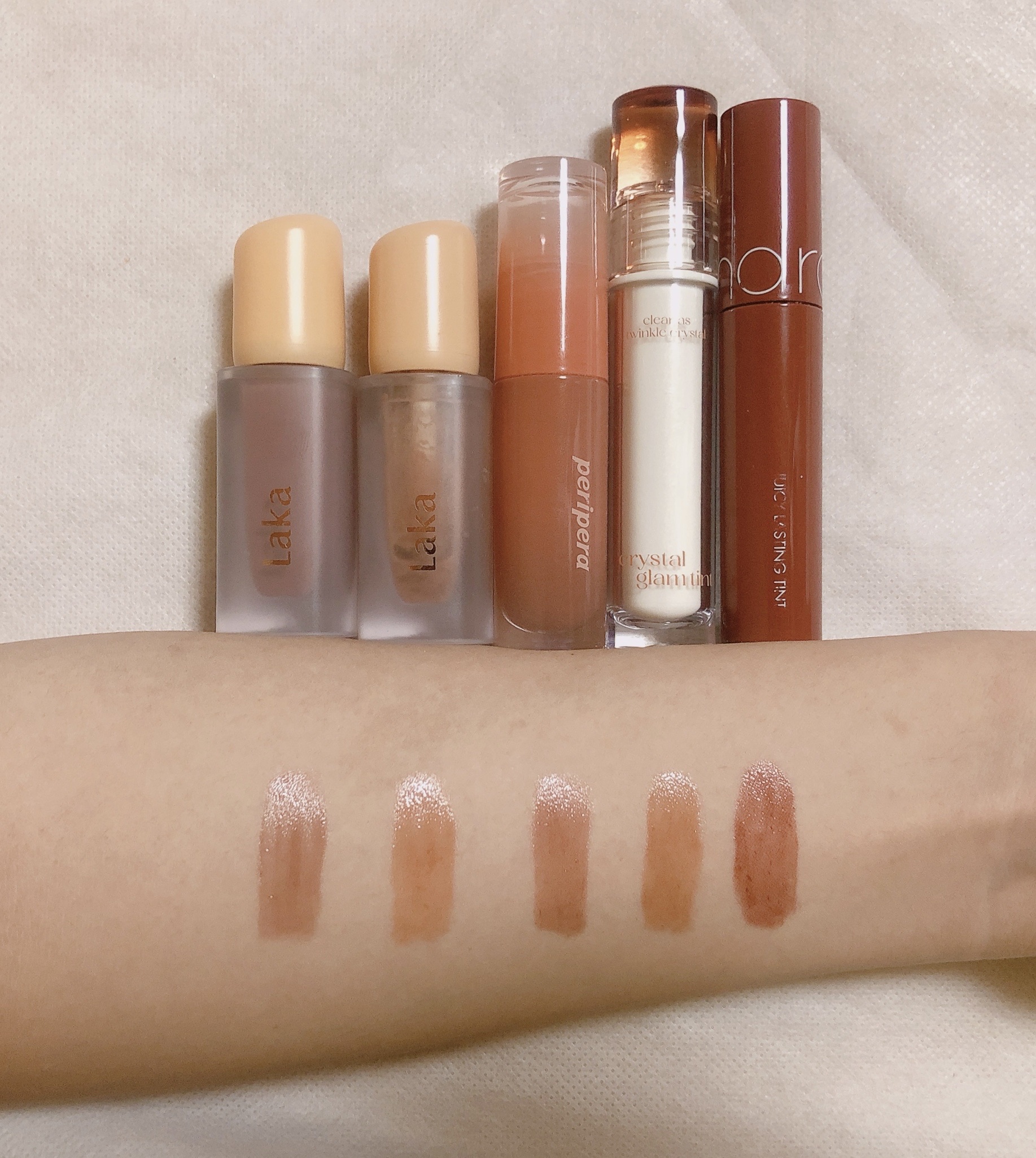 フルーティーグラムティント/Laka/リップティントを使ったクチコミ（3枚目）