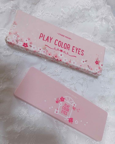 *ETUDE HOUSE* PLAY COLOR EYES(Cherry Blossom)

Qoo10で1500円くらいで購入！！激安~。
全10色で名前の通り桜って色🌸
ピンク好きにはたまらん🤢
買