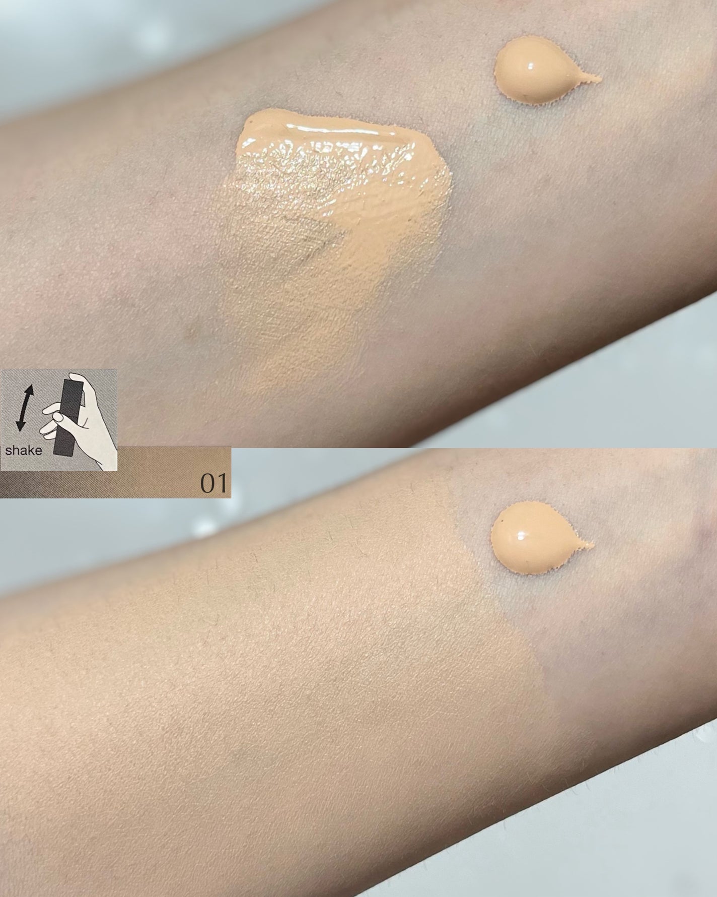 ケイト バーチャルスキンメイカー/KATE/リキッドファンデーションを使ったクチコミ(3枚目)