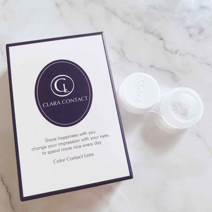 ホログラムブラウン/CLARA CONTACT/カラーコンタクトレンズを使ったクチコミ(4枚目)
