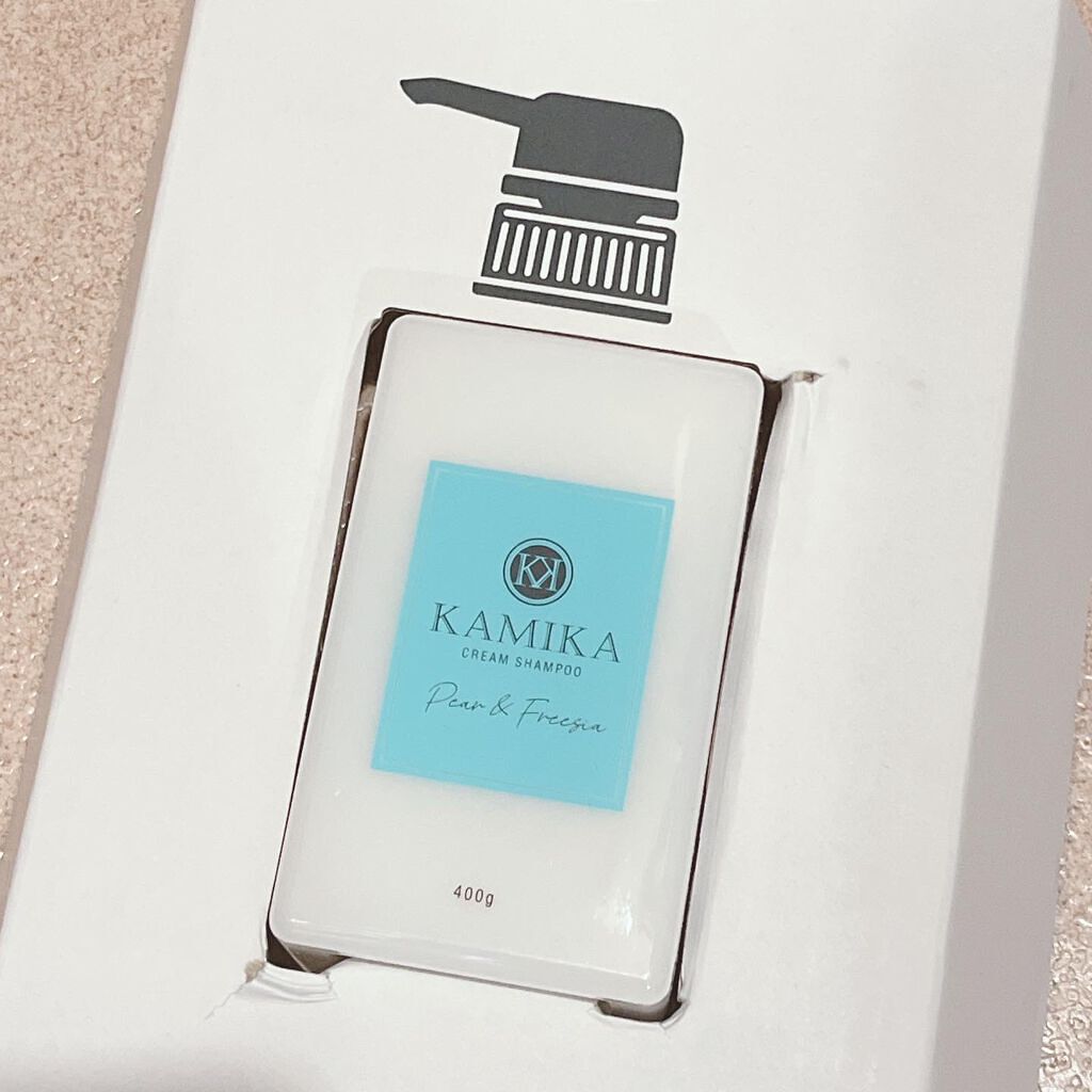 黒髪クリームシャンプー/KAMIKA/シャンプー・コンディショナーを使ったクチコミ(1枚目)