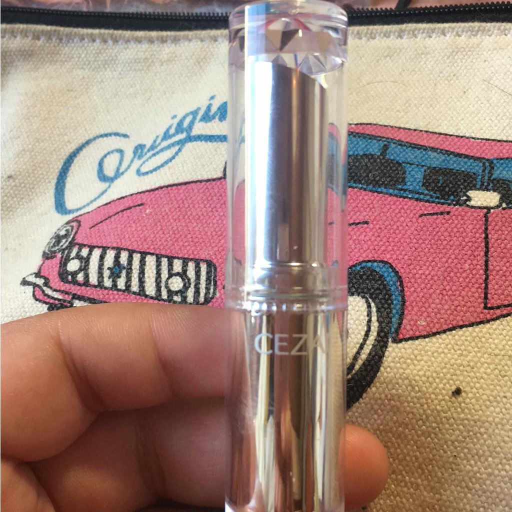 ラスティンググロスリップ/CEZANNE/口紅を使ったクチコミ（1枚目）