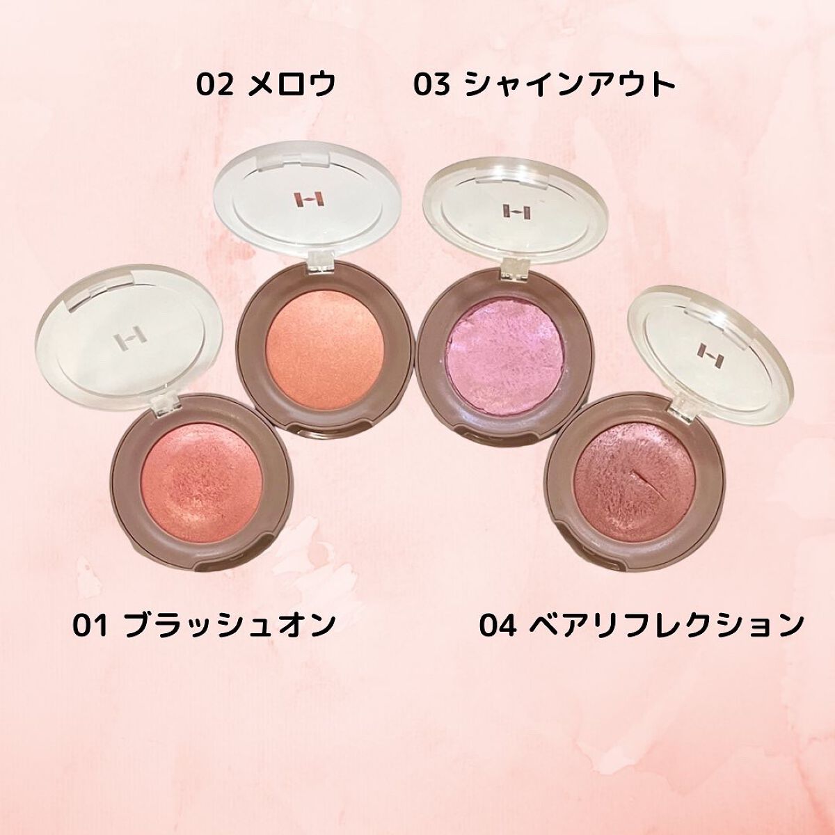 トゥルーディメンショングロウチーク/hince/パウダーチークを使ったクチコミ(2枚目)