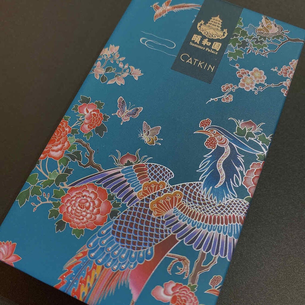 頤和園 コラボ 彫刻口紅/CATKIN/口紅を使ったクチコミ(2枚目)