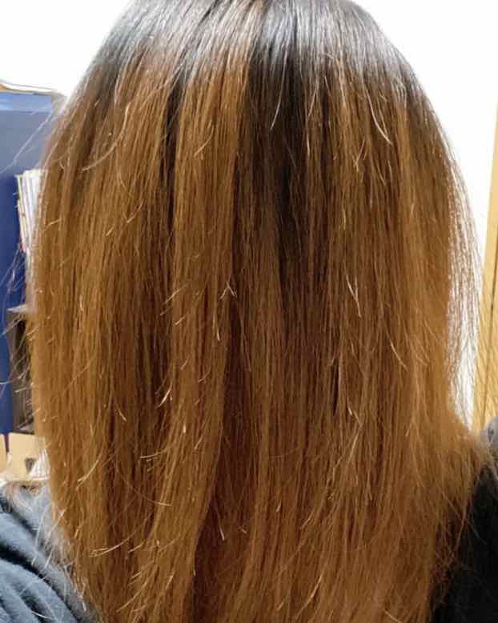 泡カラー/リーゼ/ヘアカラーを使ったクチコミ（3枚目）