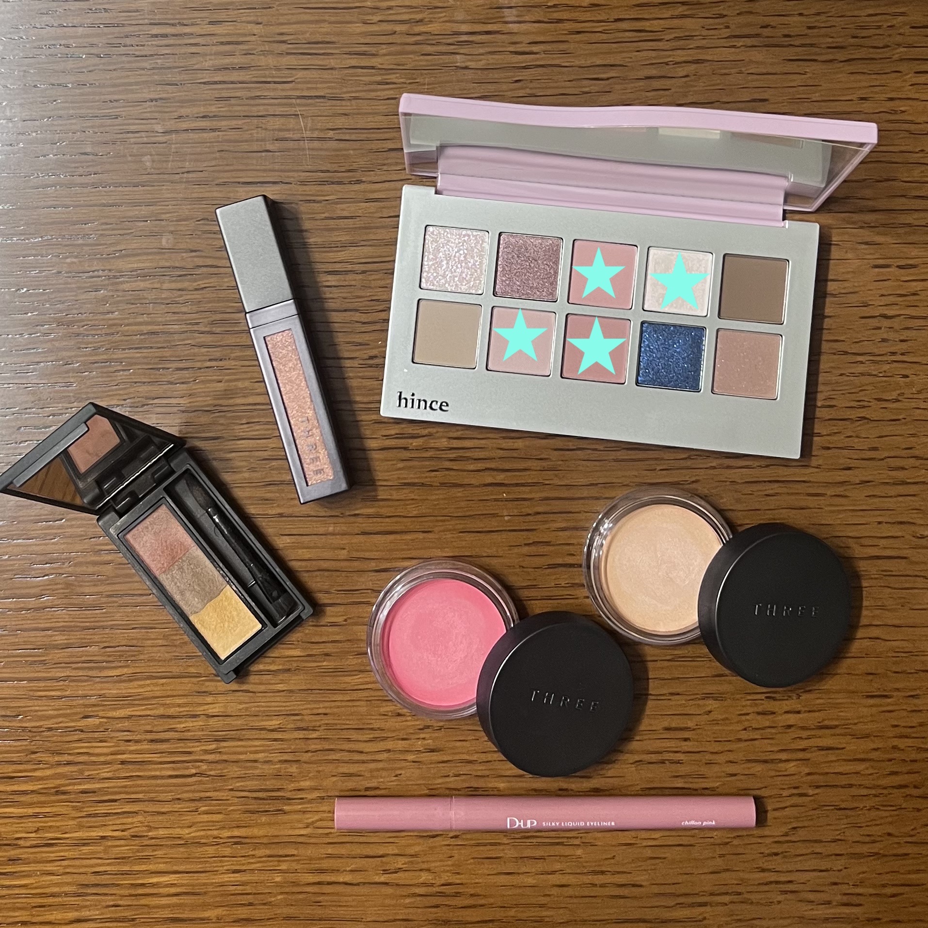 THREE グラムトーンカラーカスタード  I 01 BRIGHT SHINING WATER/THREE/ジェル・クリームチークを使ったクチコミ（1枚目）