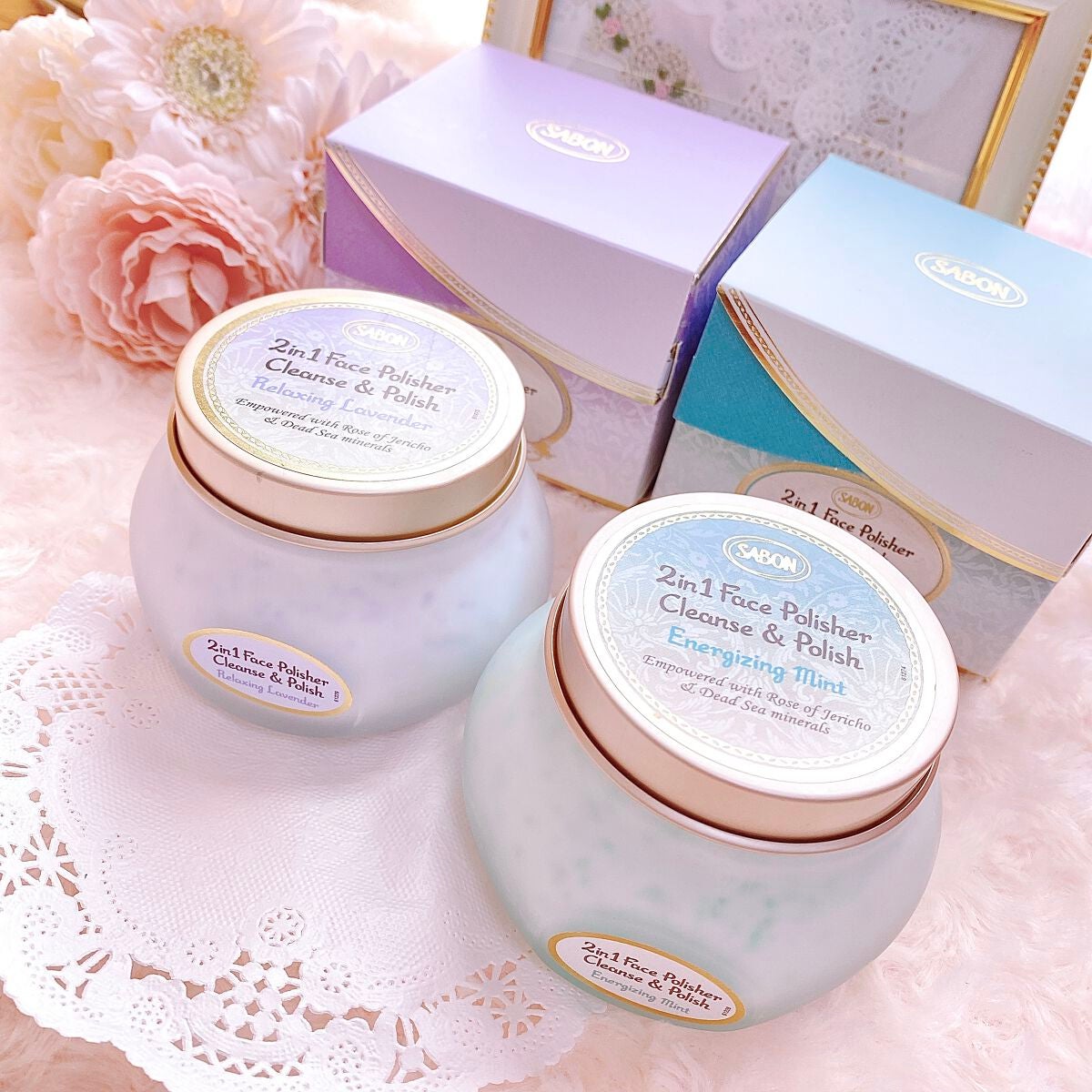 フェイスポリッシャー リフレッシング(ミント)/SABON/スクラブ・ゴマージュを使ったクチコミ(1枚目)