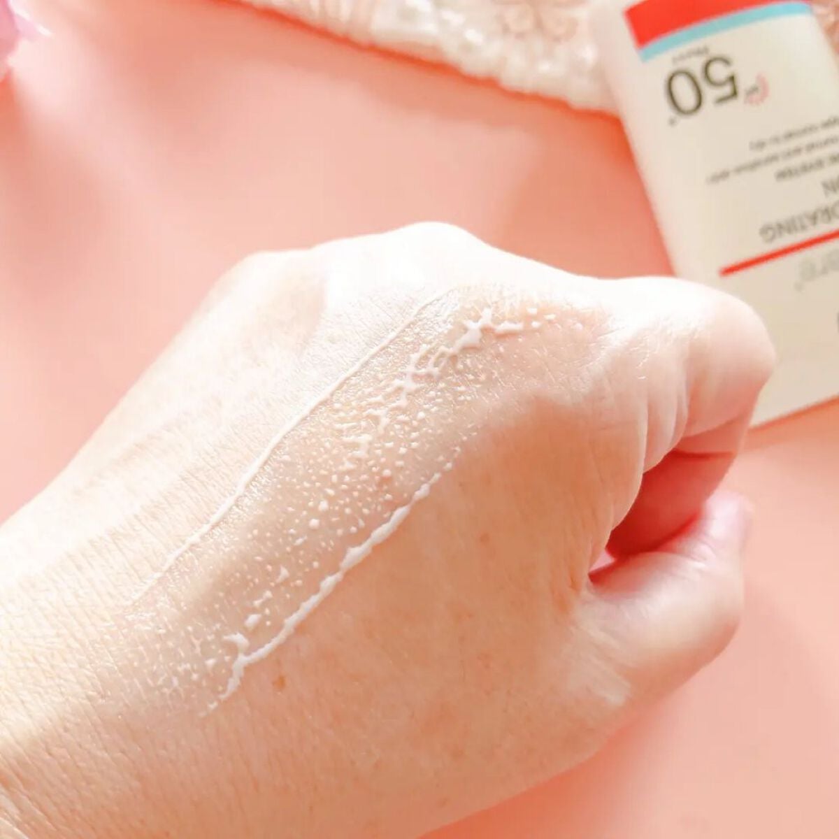 サンスクリーン+ モイスト日焼け止め<日焼け止め>/DR.WU/日焼け止めクリームを使ったクチコミ(4枚目)