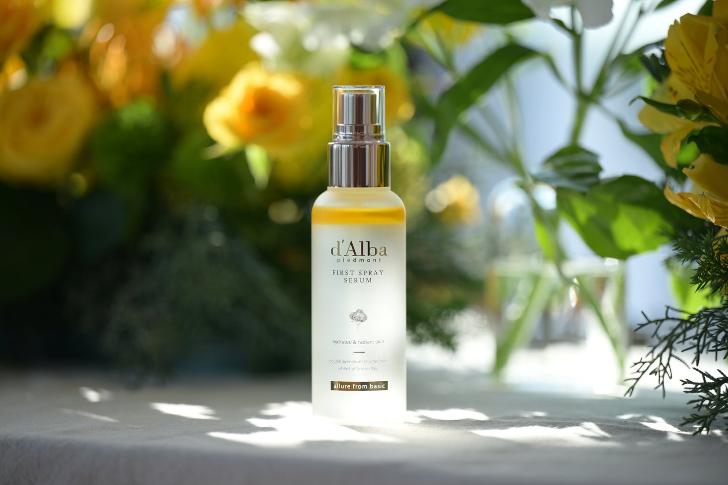 ダルバ ホワイトトリュフファーストスプレーセラム/ダルバ/ミスト状化粧水を使ったクチコミ(1枚目)
