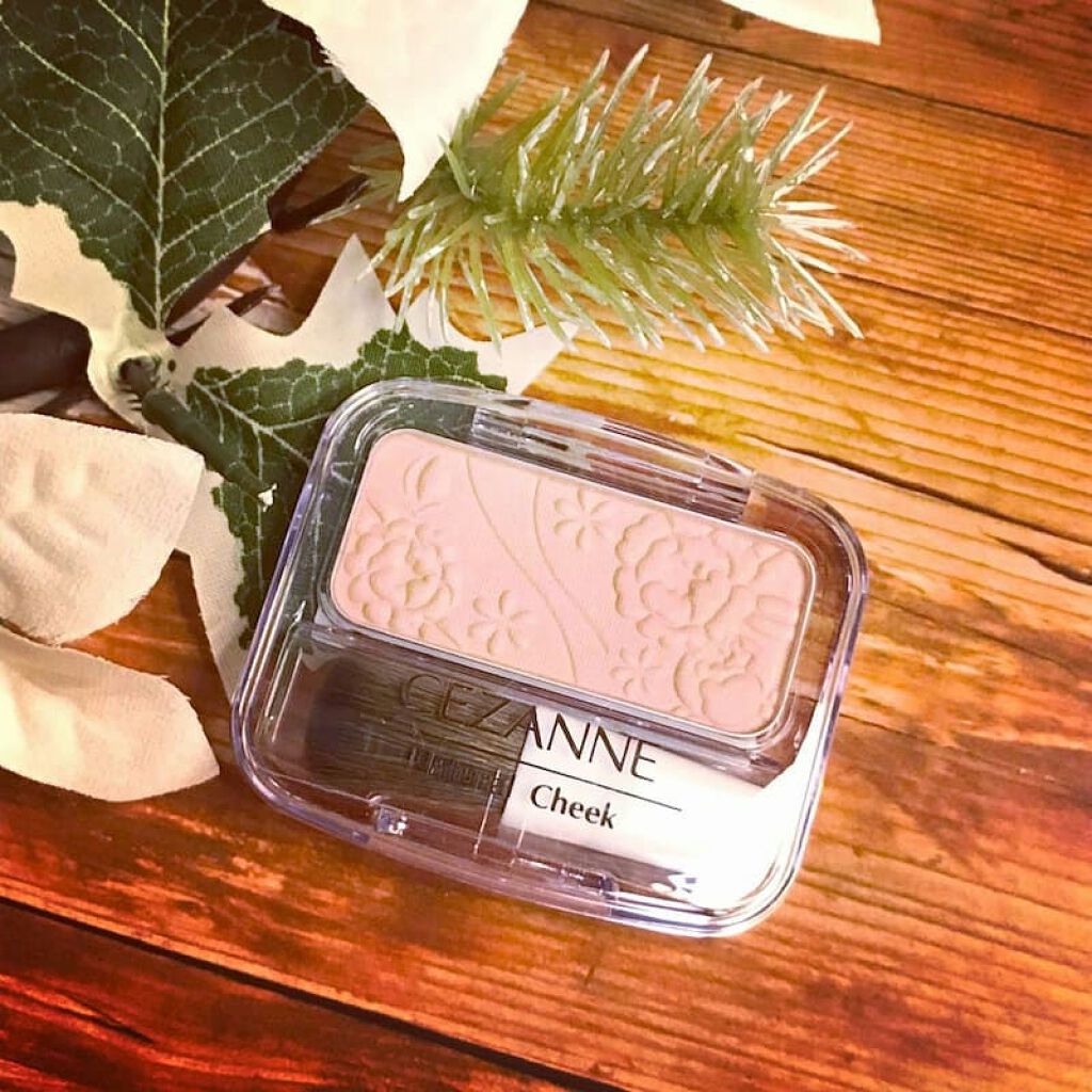 ナチュラル チークN/CEZANNE/パウダーチークを使ったクチコミ（2枚目）