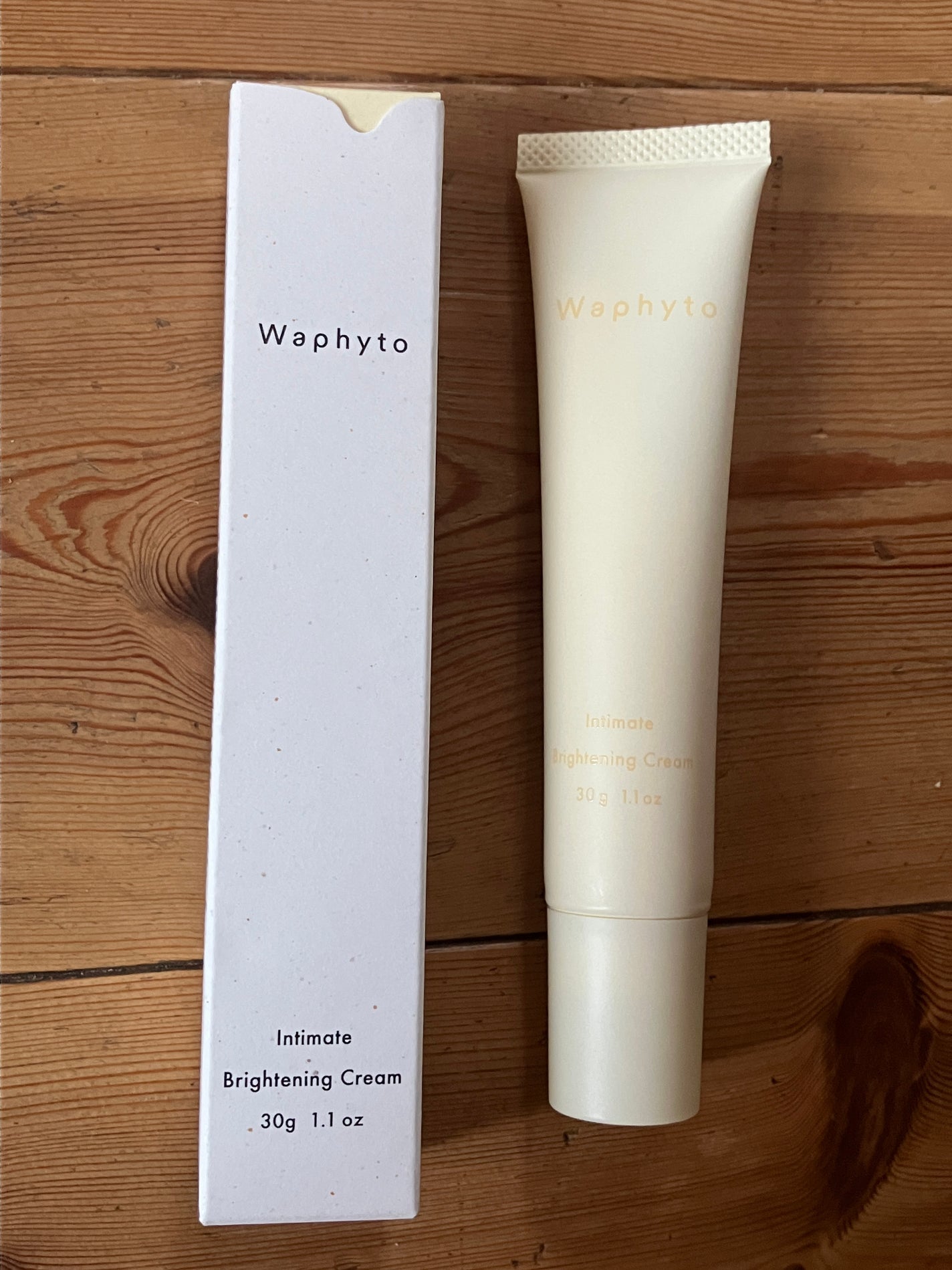 インティメイト ブライトニングクリーム/Waphyto/デリケートゾーンケアを使ったクチコミ(1枚目)