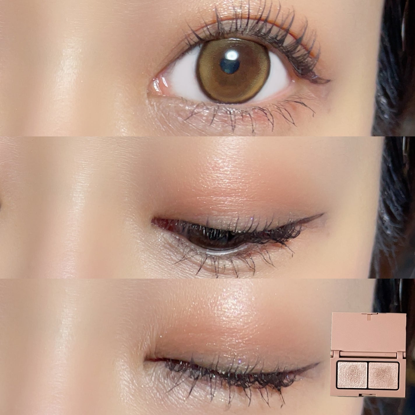 エテュセ アイエディション(カラーパレット)/ettusais/アイシャドウパレットを使ったクチコミ(3枚目)