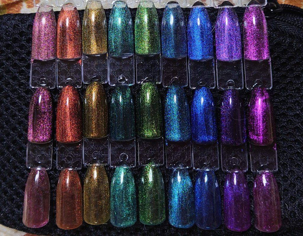 マグネットジェル Prismシリーズ/NAILTOWN/ジェルネイルを使ったクチコミ（1枚目）