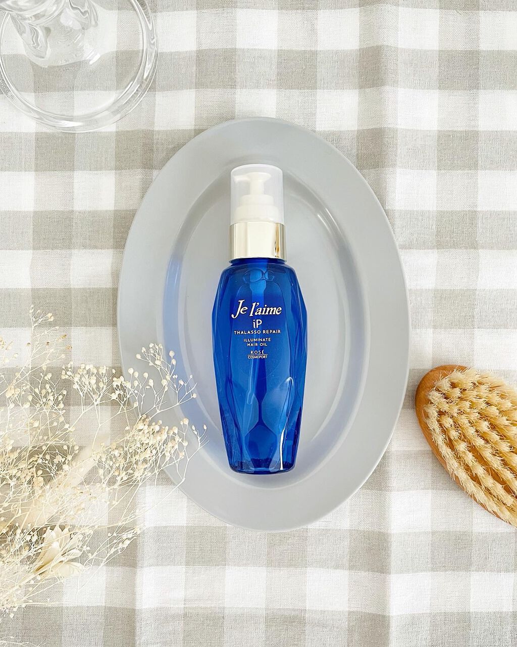 iP タラソリペアイルミネートヘアオイル/Je l'aime/ヘアオイルを使ったクチコミ（1枚目）