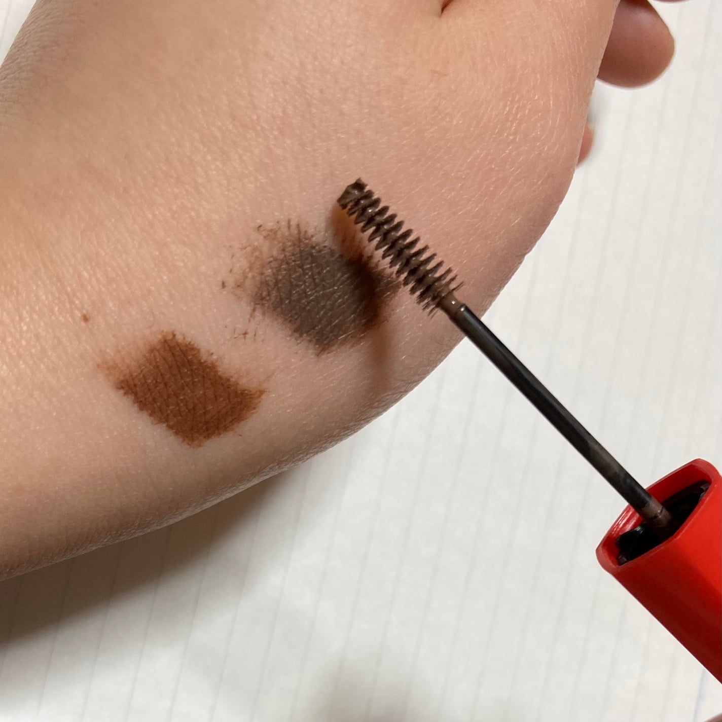 フィルム眉カラー/デジャヴュ/眉マスカラを使ったクチコミ(1枚目)