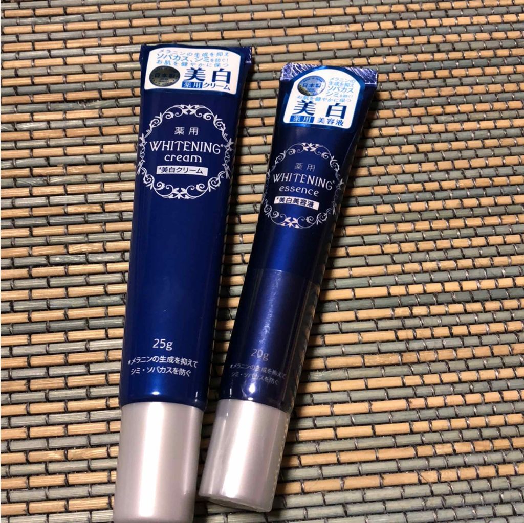 薬用美白 クリーム/DAISO/フェイスクリームを使ったクチコミ（1枚目）