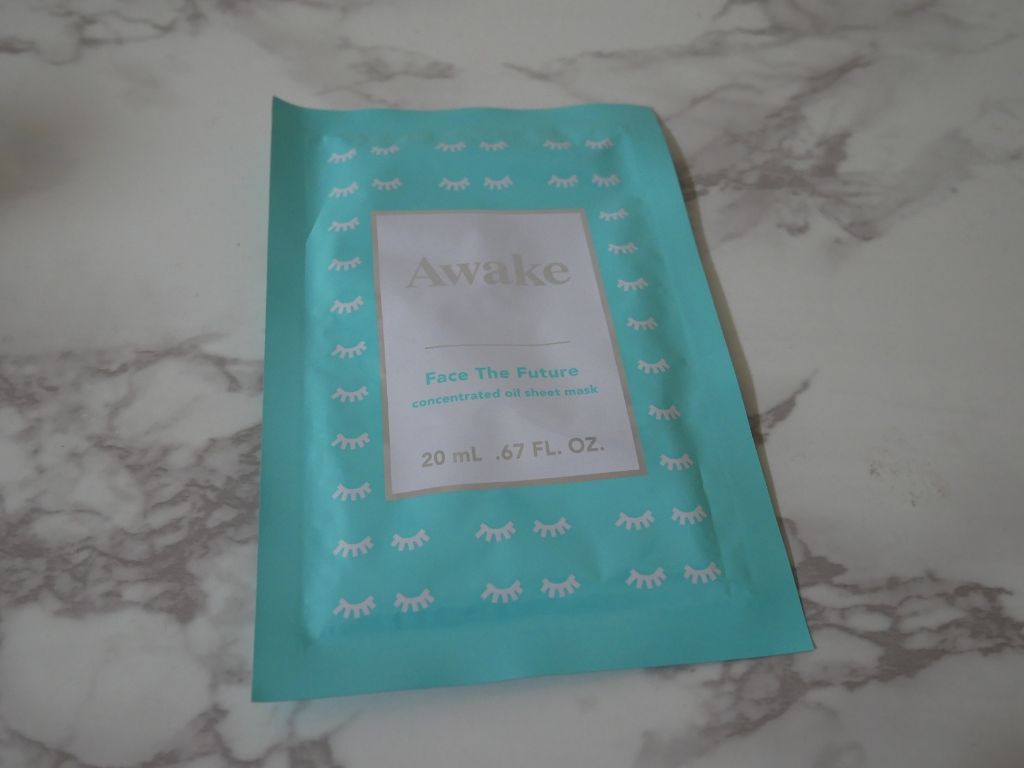 フェイスザフューチャー コンセントレイティッド オイルシートマスク/Awake/シートマスク・パックを使ったクチコミ(1枚目)
