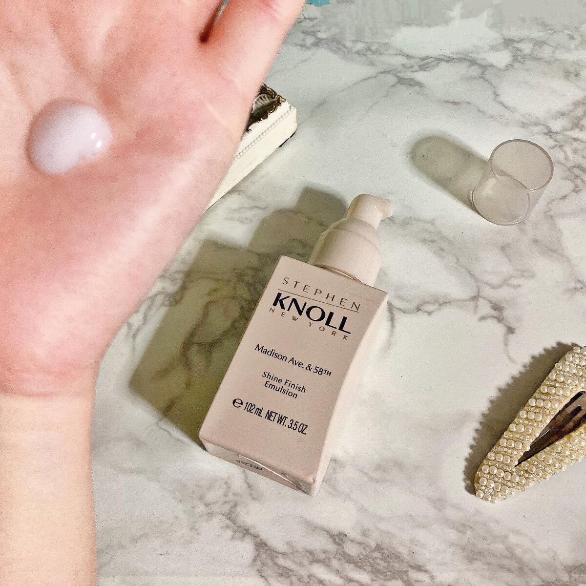 マディソン58 シャインフィニッシュ エマルジョン/スティーブンノル ニューヨーク/ヘアワックス・クリームを使ったクチコミ（2枚目）