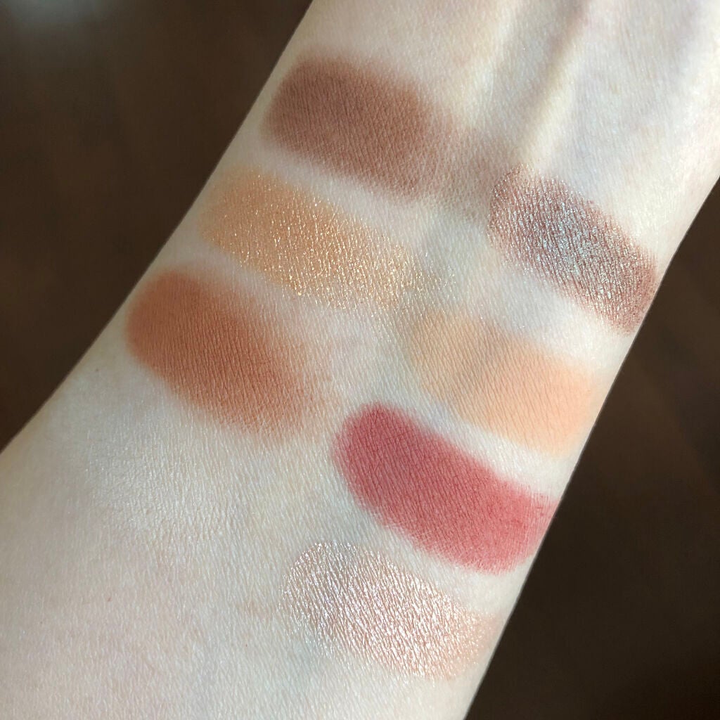 フォビドゥン フルーツケーキ ミニ アイシャドウ パレット/Too Faced/アイシャドウパレットを使ったクチコミ(5枚目)