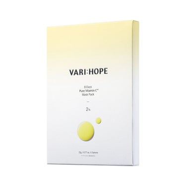 ピュアビタミンCマスクパック VARI:HOPE