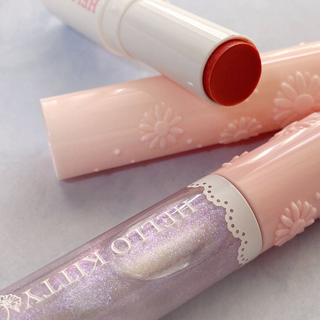 Blooming Kitty リップオイルB/DAISO/リップグロスを使ったクチコミ(1枚目)