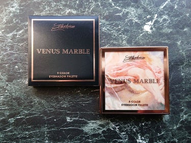 VenusMarble 9色アイシャドウパレット Estheticism（エステティシズム）/Venus Marble/アイシャドウパレットを使ったクチコミ（3枚目）