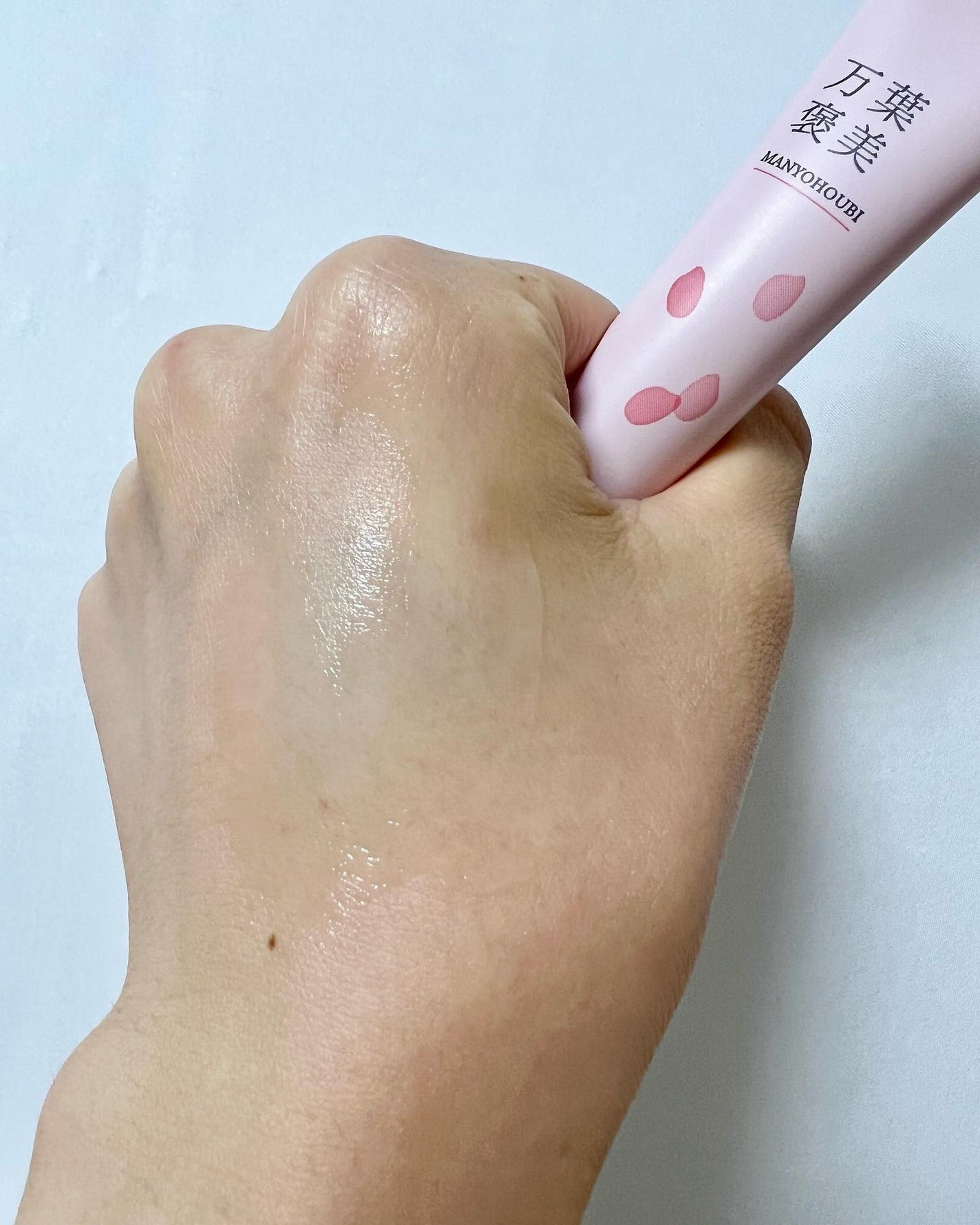 やまとこすめ 万葉褒美 スリーピング ジェルパック/クラブ/フェイスクリームを使ったクチコミ(4枚目)