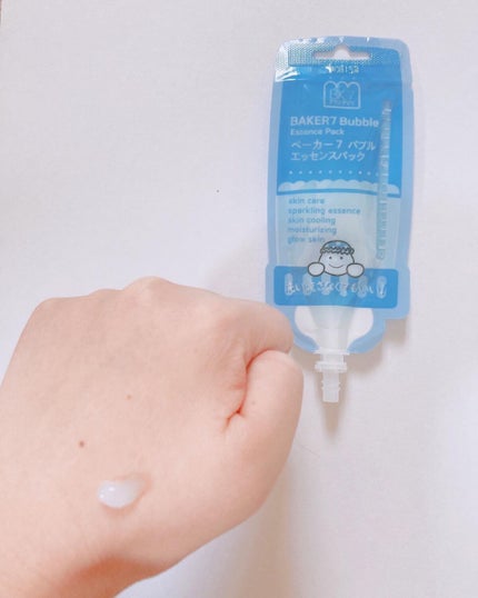 ひなた on LIPS 「SNSで話題!韓国発もこもこの泡でパック✨BAKER7バブルエ..」(2枚目)
