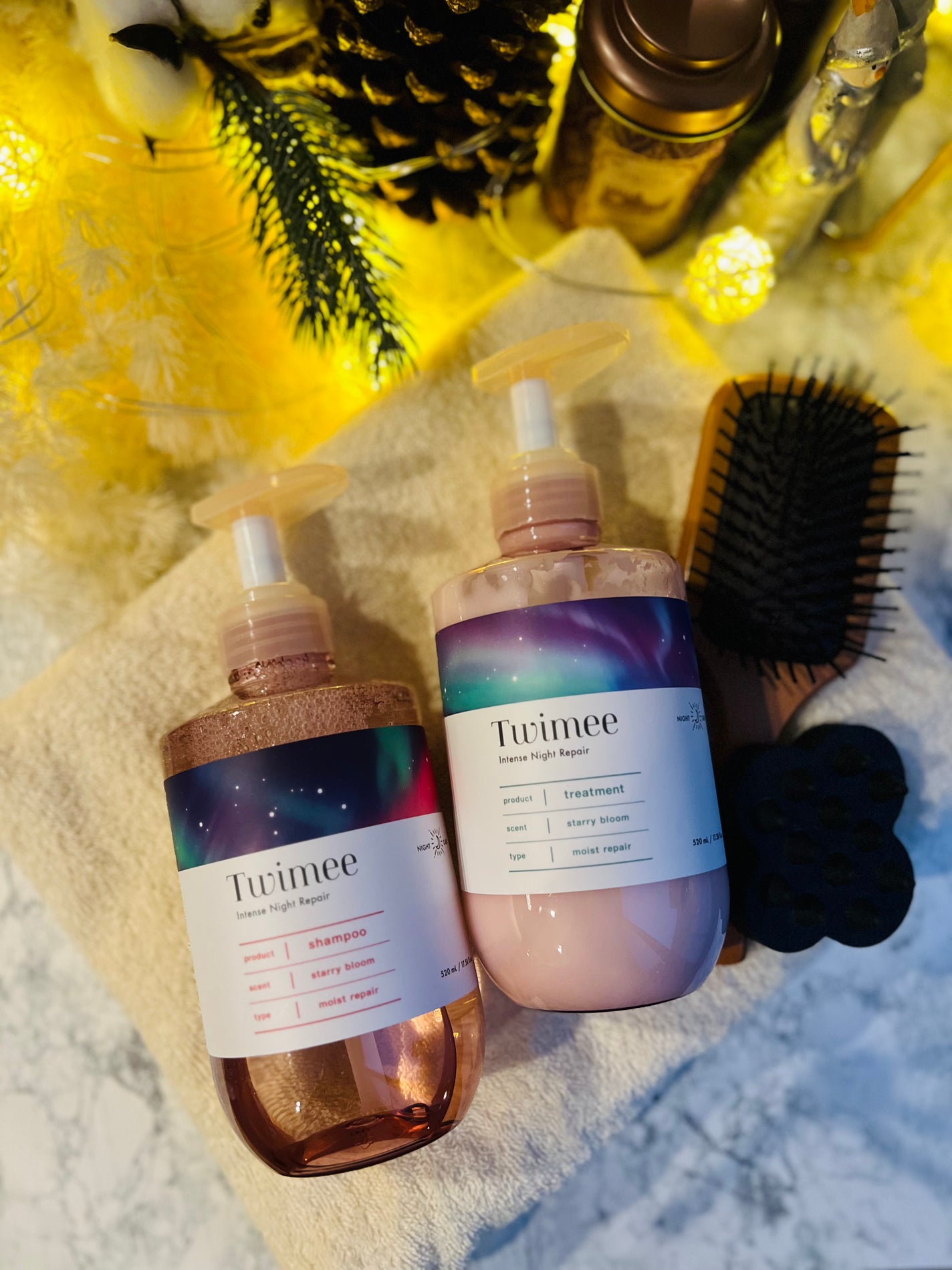 インテンスナイトリペア シャンプー/ヘアトリートメント/Twimee/市販シャンプーを使ったクチコミ(7枚目)
