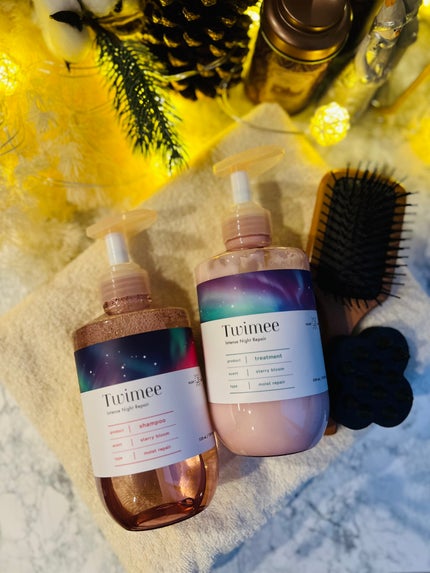 インテンスナイトリペア シャンプー/ヘアトリートメント/Twimee/市販シャンプーを使ったクチコミ(7枚目)