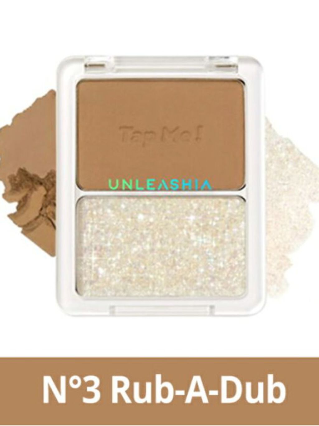 タップミー パレットデュオ/unleashia/アイシャドウパレットを使ったクチコミ（3枚目）