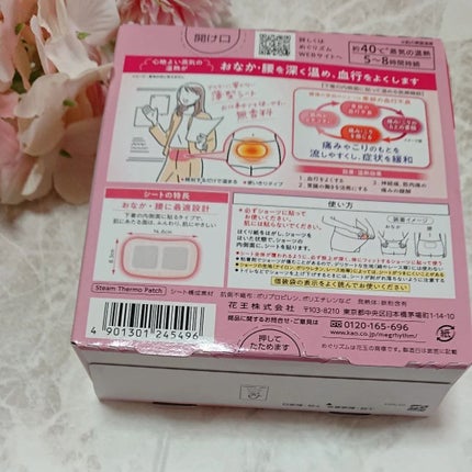 蒸気の温熱シート 下着の内側面に貼るタイプ/めぐりズム/その他を使ったクチコミ(2枚目)