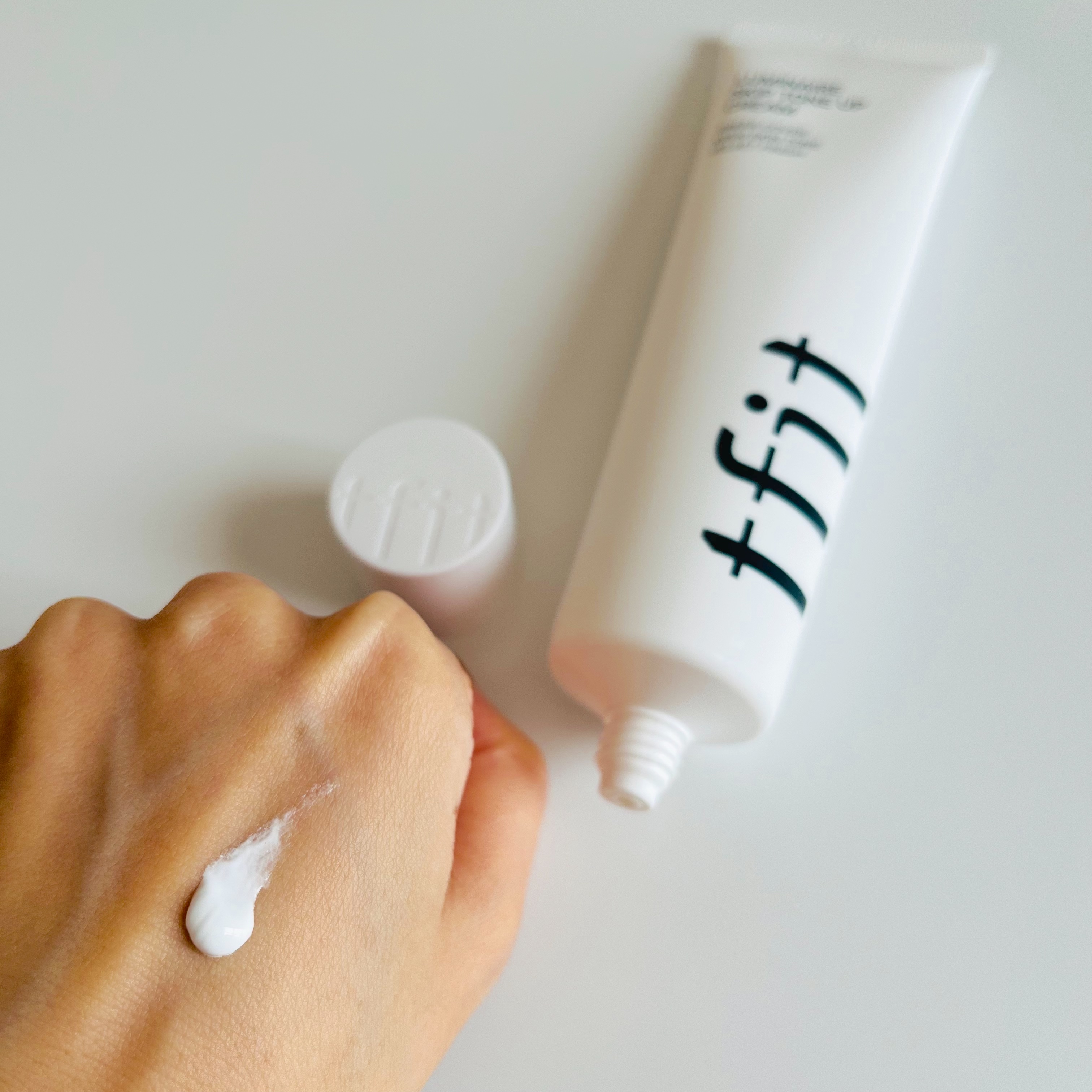 ルミネールスキップトーンアップクリーム/TFIT/化粧下地を使ったクチコミ（2枚目）