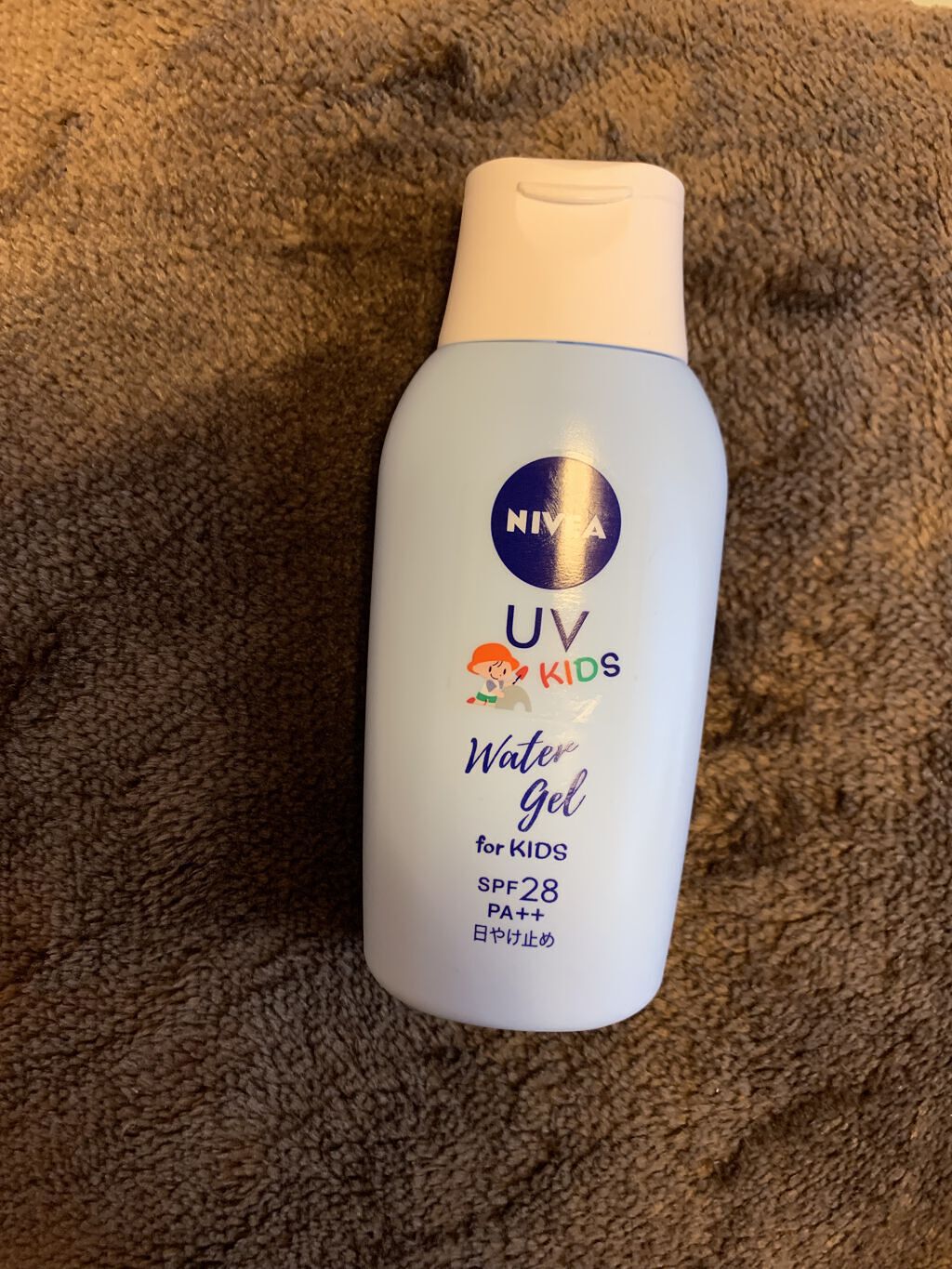 ニベアUV ウォータージェル こども用 SPF28/ニベア/日焼け止めジェルを使ったクチコミ（1枚目）