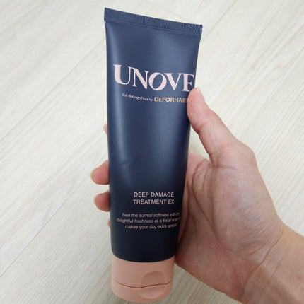 ディープダメージトリートメントEX/UNOVE/洗い流すヘアトリートメントを使ったクチコミ(1枚目)